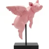 Figurine décorative Flying Pig Rose 29cm>KARE Design Discount