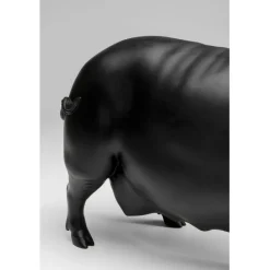 Figurine décorative Flying  Pig noir 11cm><noscript><img width=