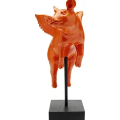 Figurine décorative Flying Pig Orange 29cm><noscript><img width=
