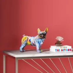 Figurine décorative Frenchie Colorful 24cm>KARE Design