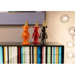 Figurine décorative Gelato Bear rouge 40cm>KARE Design Outlet