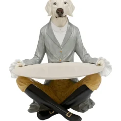 Figurine décorative Gentleman Dog Tray 29cm>KARE Design Sale