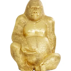 Figurine décorative Gorilla doré XXL 249>KARE Design Online