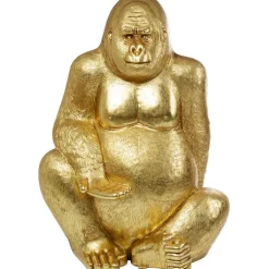 Figurine décorative Gorilla doré XL180>KARE Design Outlet