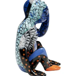 Figurine décorative Graffiti Monkey bleu 39cm><noscript><img width=