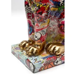 Figurine décorative Graffiti King Lion 29cm><noscript><img width=