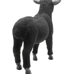 Figurine décorative Happy Sheep Wool noir 37cm><noscript><img width=