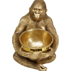Figurine décorative Holding Bowl doré 41cm><noscript><img width=
