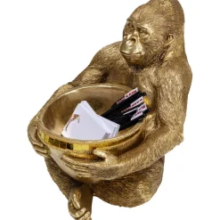 Figurine décorative Holding Bowl doré 41cm><noscript><img width=