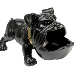 Figurine décorative Hungry Dog noir 37cm><noscript><img width=