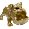 Figurine décorative Hungry Dog doré 37cm>KARE Design Sale
