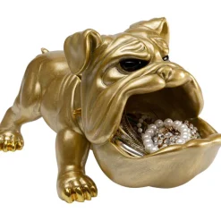 Figurine décorative Hungry Dog doré 37cm><noscript><img width=