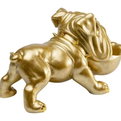 Figurine décorative Hungry Dog doré 37cm><noscript><img width=