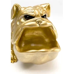 Figurine décorative Hungry Dog doré 37cm><noscript><img width=
