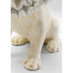 Figurine décorative King Dog blanc 33cm><noscript><img width=