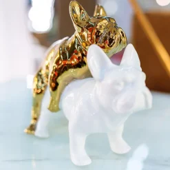 Figurine décorative Love Dogs l or><noscript><img width=