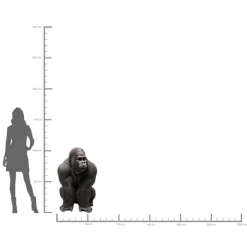 Figurine décorative Monkey Gorilla Front XXL 107cm><noscript><img width=