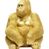 Figurine décorative Monkey Gorilla Side doré 76cm>KARE Design Sale