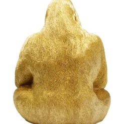 Figurine décorative Monkey Gorilla Side doré 76cm><noscript><img width=