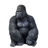 Figurine décorative Monkey Gorilla Side noir76cm>KARE Design New