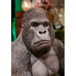 Figurine décorative Monkey Gorilla Side noir76cm><noscript><img width=