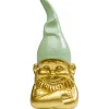 Figurine décorative Nain doré vert 21cm>KARE Design New