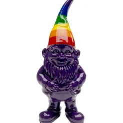 Figurine décorative Nain Rainbow violet 11cm>KARE Design Sale