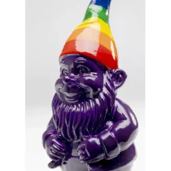 Figurine décorative Nain Rainbow violet 11cm><noscript><img width=
