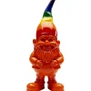 Figurine décorative Nain Rainbow orange 46cm>KARE Design Outlet
