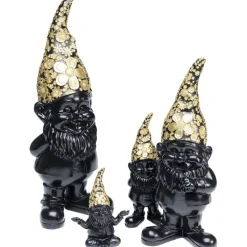 Figurine décorative Nain Standing noir-doré 30><noscript><img width=