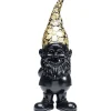 Figurine décorative Nain Standing noir-doré 60>KARE Design New