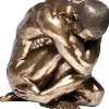 Figurine décorative Nude Man Hug bronze 54cm>KARE Design Best