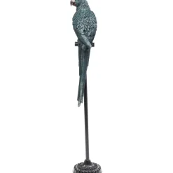 Figurine décorative Parrot pétrole><noscript><img width=