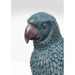 Figurine décorative Parrot pétrole><noscript><img width=