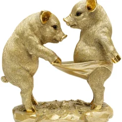Figurine décorative Pig Party 20cm>KARE Design Sale