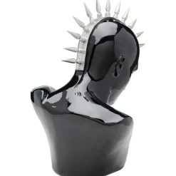 Figurine décorative Punk Boy noir 42cm><noscript><img width=