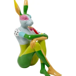 Figurine décorative Rabbit Gillie colore 80cm><noscript><img width=