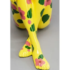 Figurine décorative Rabbit Gillie jaune 80cm><noscript><img width=