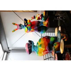 Figurine décorative Rabbit Gillie Rainbow 80>KARE Design Outlet