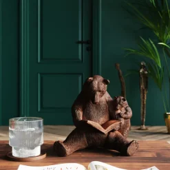 Figurine décorative Reading Bears>KARE Design