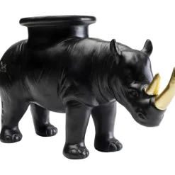 Figurine décorative Rhino noir 41cm>KARE Design Discount