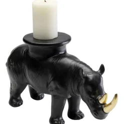 Figurine décorative Rhino noir 41cm>KARE Design Discount