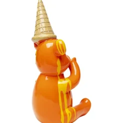Figurine décorative Sitting Gelato Bear Orange 37c><noscript><img width=