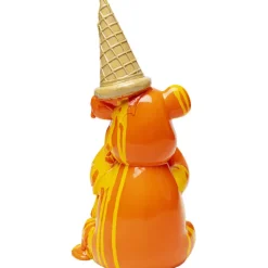 Figurine décorative Sitting Gelato Bear Orange 37c><noscript><img width=