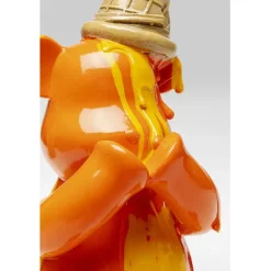 Figurine décorative Sitting Gelato Bear Orange 37c><noscript><img width=