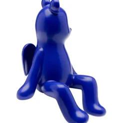 Figurine décorative Sitting Squirrel bleu 20cm>KARE Design Clearance