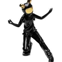 Figurine décorative Skating Astronaut noir>KARE Design Discount