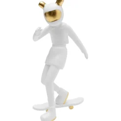 Figurine décorative Skating Astronaut blanc>KARE Design Clearance