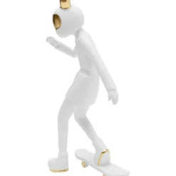 Figurine décorative Skating Astronaut blanc><noscript><img width=