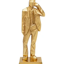 Figurine décorative Standing Man doré 62cm>KARE Design Sale